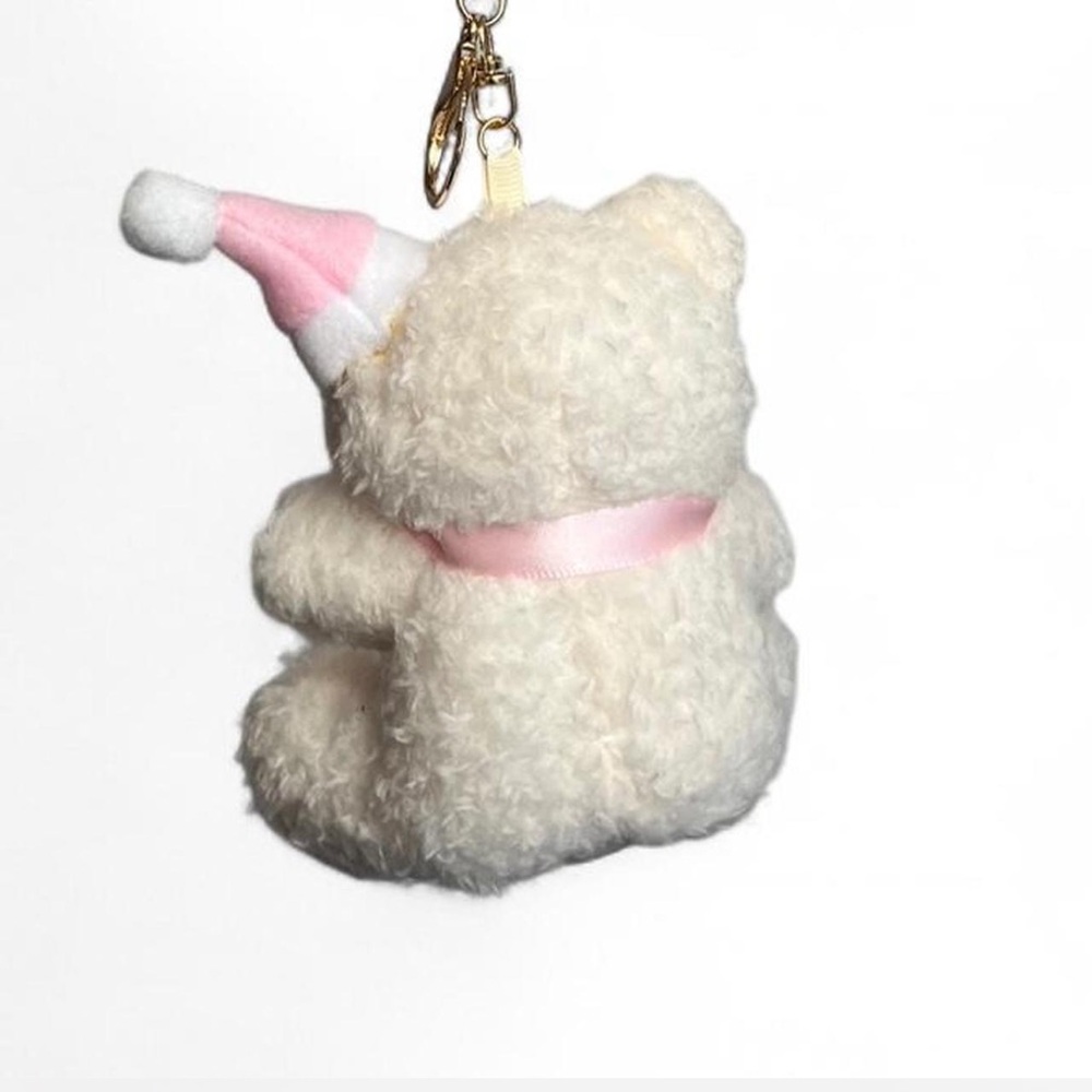 Teddy Bear Christmas Keychain/ Purse Charm - Picture 5 of 10
